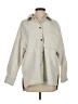 Zara 100% Polyester Ivory Coat Size S - photo 1