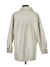 Zara 100% Polyester Ivory Coat Size S - photo 2