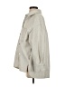 Zara 100% Polyester Ivory Coat Size S - photo 5