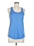 Reebok 100% Polyester Blue Active Tank Size M - photo 1