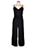 Splendid Solid Black Jumpsuit Size L - photo 1
