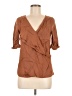 Assorted Brands Brown 3/4 Sleeve Blouse Size M (estimated) - photo 1
