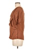 Assorted Brands Brown 3/4 Sleeve Blouse Size M (estimated) - photo 5