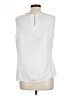 Kasper 100% Polyester White Sleeveless Blouse Size L - photo 2