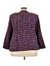 Joan Leslie Tweed Purple Blazer Size 18W - photo 2