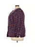 Joan Leslie Tweed Purple Blazer Size 18W - photo 5