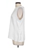 Kasper 100% Polyester White Sleeveless Blouse Size L - photo 5