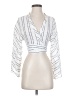 Olivaceous White 3/4 Sleeve Blouse Size S - photo 1
