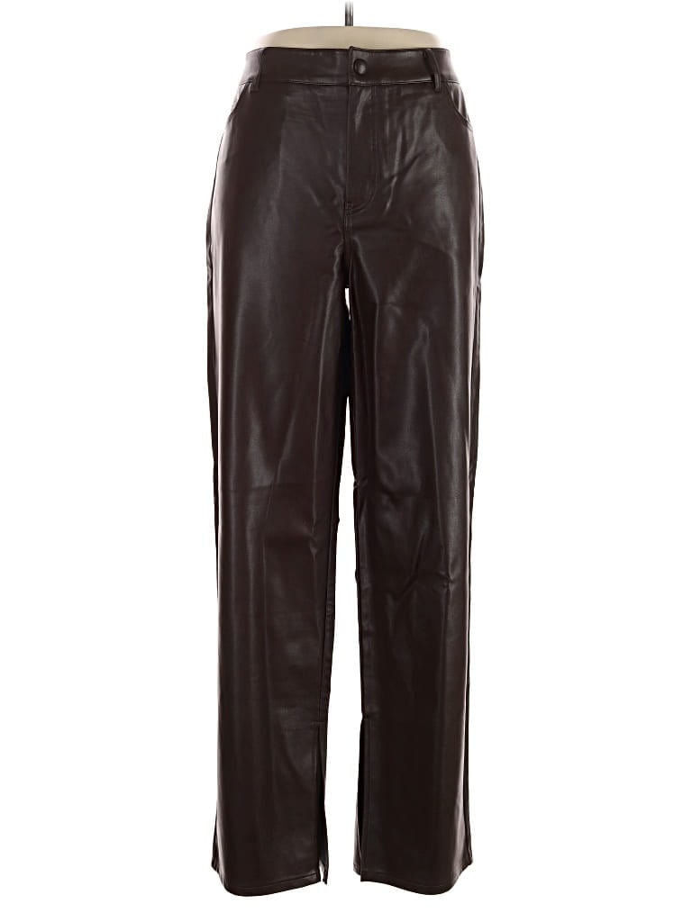 Pre-owned Eloquii Casual Pants In Brown