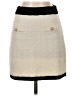 MNG Tweed Ivory Casual Skirt Size S - photo 1