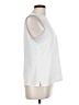 Kasper 100% Polyester White Sleeveless Blouse Size L - photo 4