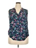Torrid Teal Sleeveless Blouse Size 2X Plus (2) - photo 1