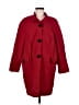 AK Anne Klein 100% Cotton Red Coat Size L - photo 1