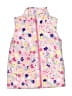 Mud Kingdom 100% Polyester Pink Sleeveless Button-Down Shirt Size 120 cm / US 6X - photo 1