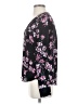Express 100% Polyester Floral Black Long Sleeve Blouse Size XS - photo 5