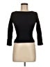 Laundry by Shelli Segal Black 3/4 Sleeve Top Size M - photo 1