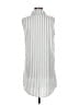 Unbranded Stripes Gray Casual Dress Size M - photo 2