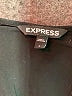 Express 100% Rayon Solid Black Romper Size 2 - photo 4