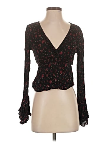 Aeropostale Long Sleeve Blouse (view 1)