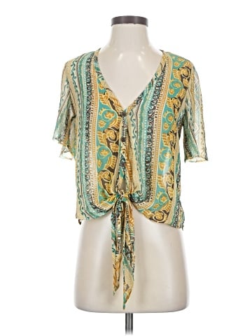 Fire Los Angeles Short Sleeve Blouse (view 1)