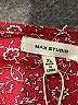 Max Studio 100% Polyester Paisley Red Casual Dress Size XL - photo 7