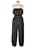 Lulus 100% Rayon Graphic Black Jumpsuit Size L - photo 1