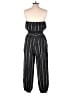 Lulus 100% Rayon Graphic Black Jumpsuit Size L - photo 2