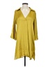 Zara 100% Polyester Yellow Casual Dress Size S - photo 1