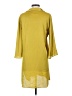 Zara 100% Polyester Yellow Casual Dress Size S - photo 2