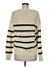 Evereve 100% Cotton Stripes Ivory Pullover Sweater Size M - photo 2
