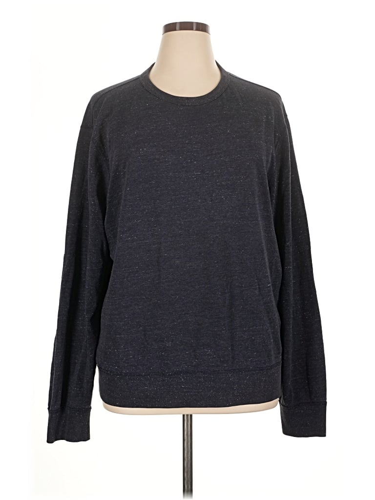 Pre-owned Jcrew Sweatshirt In Gray