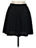 Assorted Brands 100% Polyester Solid Black Casual Skirt Size M - photo 1