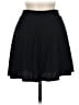 Assorted Brands 100% Polyester Solid Black Casual Skirt Size M - photo 2