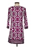 Laundry by Design Print Purple Casual Dress Size 0 - photo 2