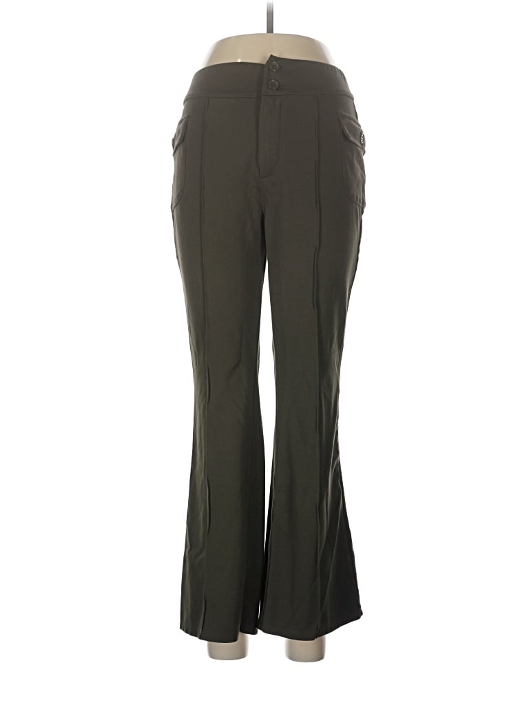 Pre-owned Halara Dress Pants In Green