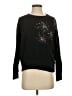 Ann Taylor LOFT 100% Cotton Stars Black Pullover Sweater Size S - photo 1