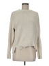 Daily Ritual 100% Cotton Solid Tan Turtleneck Sweater Size M - photo 1