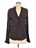 Zara Gray Long Sleeve Blouse Size M - photo 1