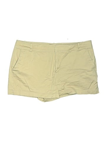 New York & Company Khaki Shorts (view 1)