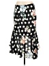 Alexia Admor 100% Polyester Floral Black Casual Skirt Size 12 - photo 2