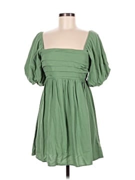 dark green dress with white heels Mckell Dress main image 1