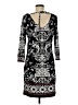 Unbranded Paisley Black Casual Dress Size M (estimated) - photo 2