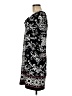 Unbranded Paisley Black Casual Dress Size M (estimated) - photo 5
