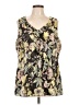 Unbranded 100% Polyester Brown Sleeveless Blouse Size L - photo 1