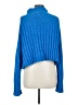 Love Tree 100% Polyester Blue Turtleneck Sweater Size M - photo 2