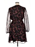 Unbranded 100% Polyester Floral Black Cocktail Dress Size XL - photo 2