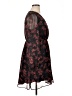 Unbranded 100% Polyester Floral Black Cocktail Dress Size XL - photo 4