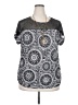 Love J Gray Short Sleeve Top Size 2X - photo 1