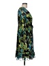 I.N. Studio 100% Polyester Tropical Green Cocktail Dress Size 10 - photo 4