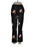 Cynthia Rowley Print Black Casual Pants Size 4 - photo 1